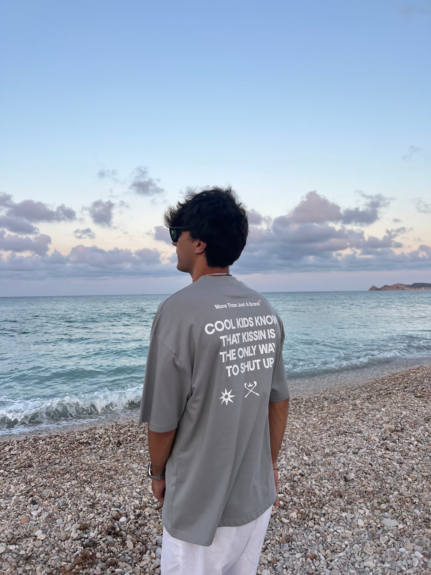 COOL KIDS GREY TEE