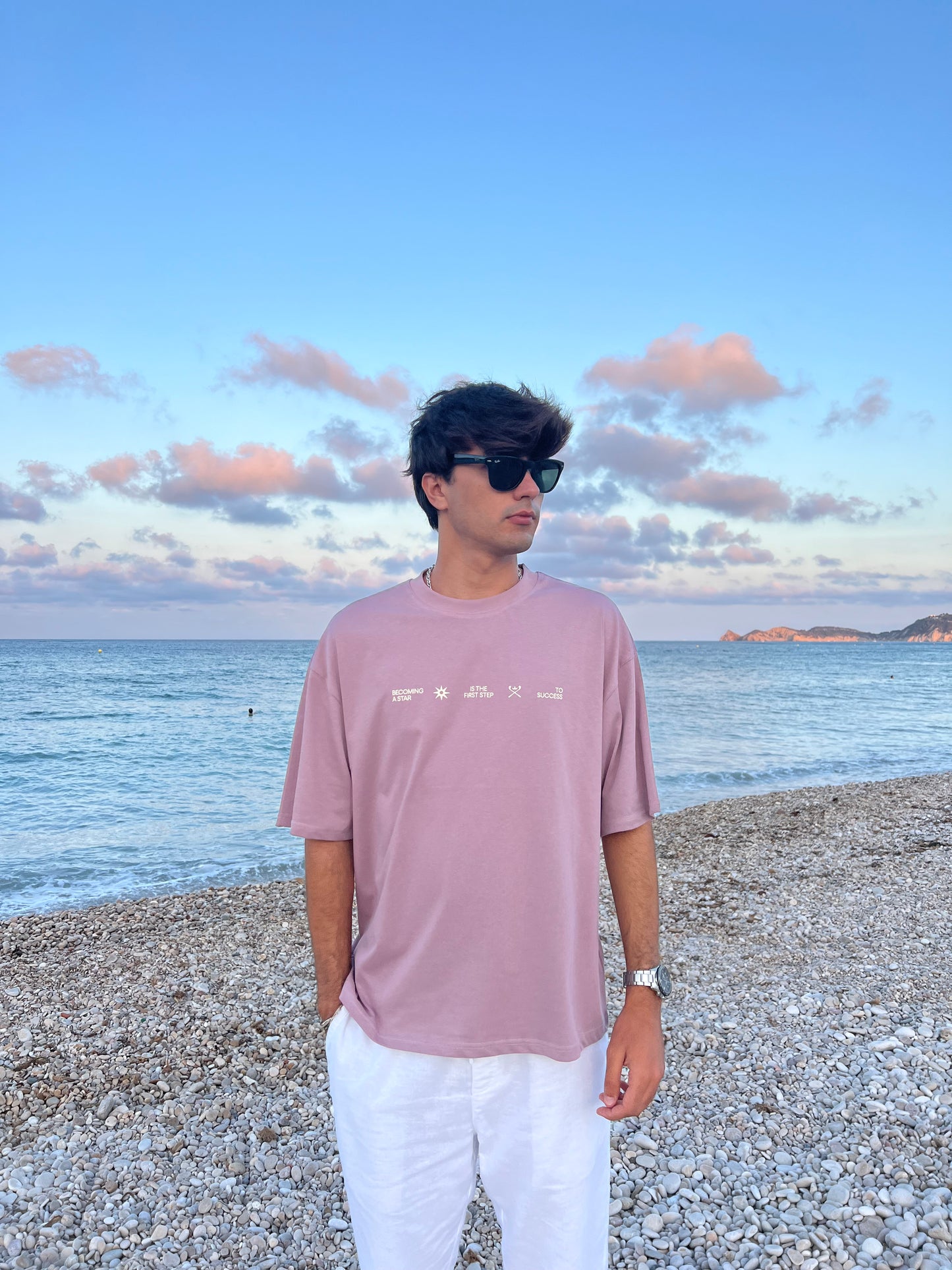 SUCCESS PINK TEE
