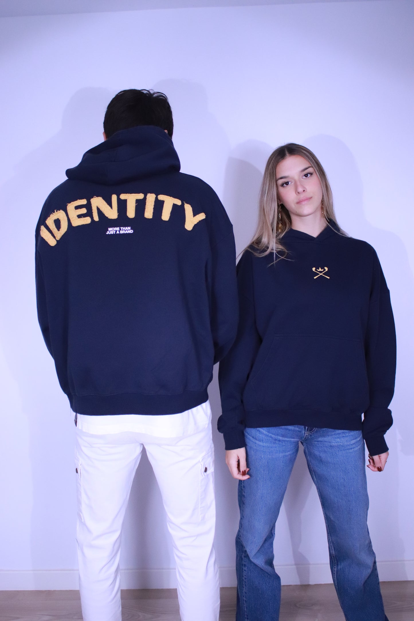 NAVY BLUE HOODIE